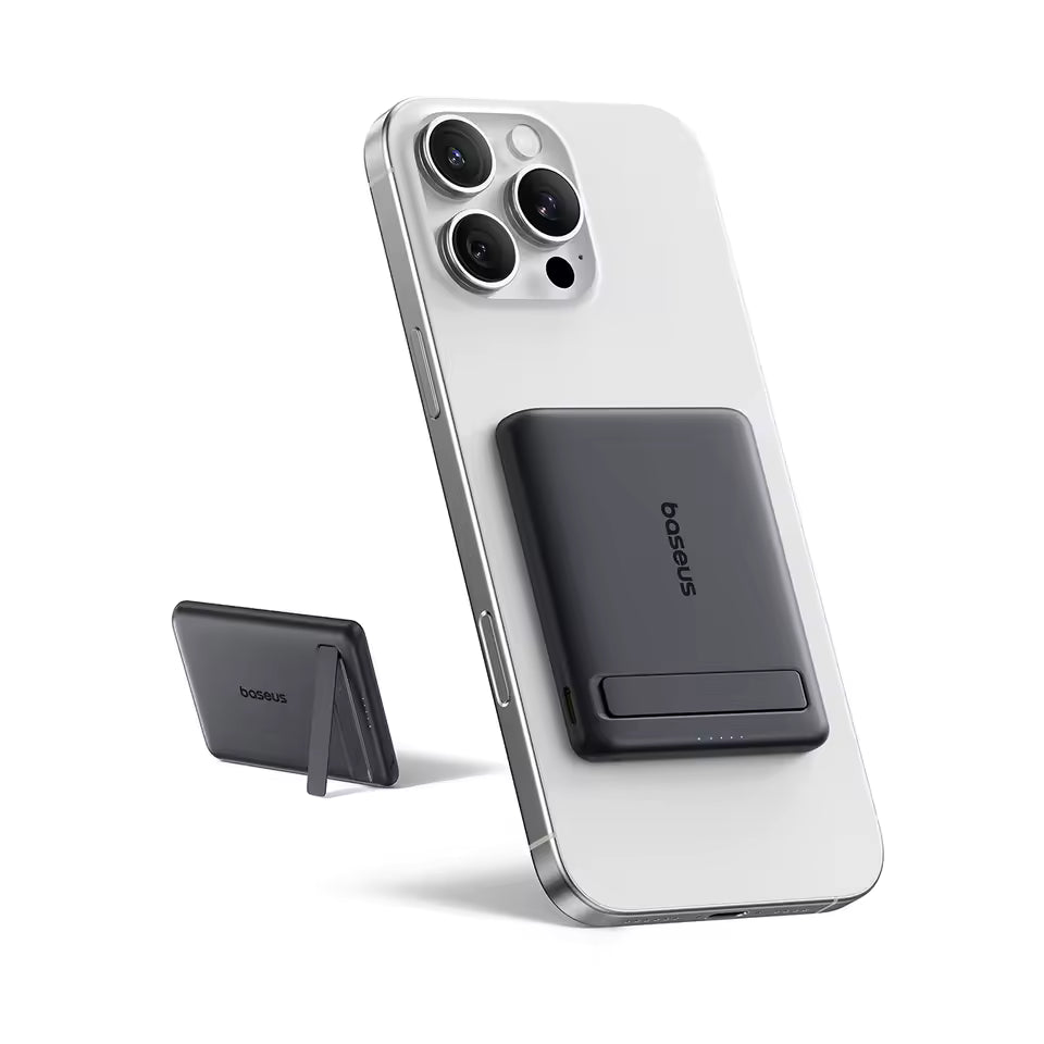 Ultra-Mini Magnetic Power Bank with Stand | 20W | 5000mAh