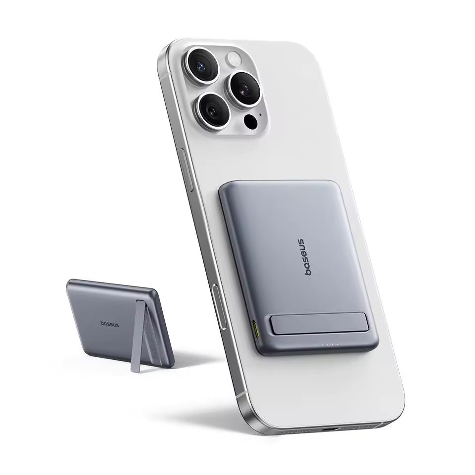 Ultra-Mini Magnetic Power Bank with Stand | 20W | 5000mAh