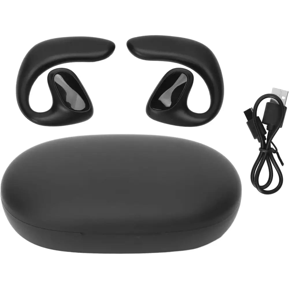 AI Language Translator Earbuds Black