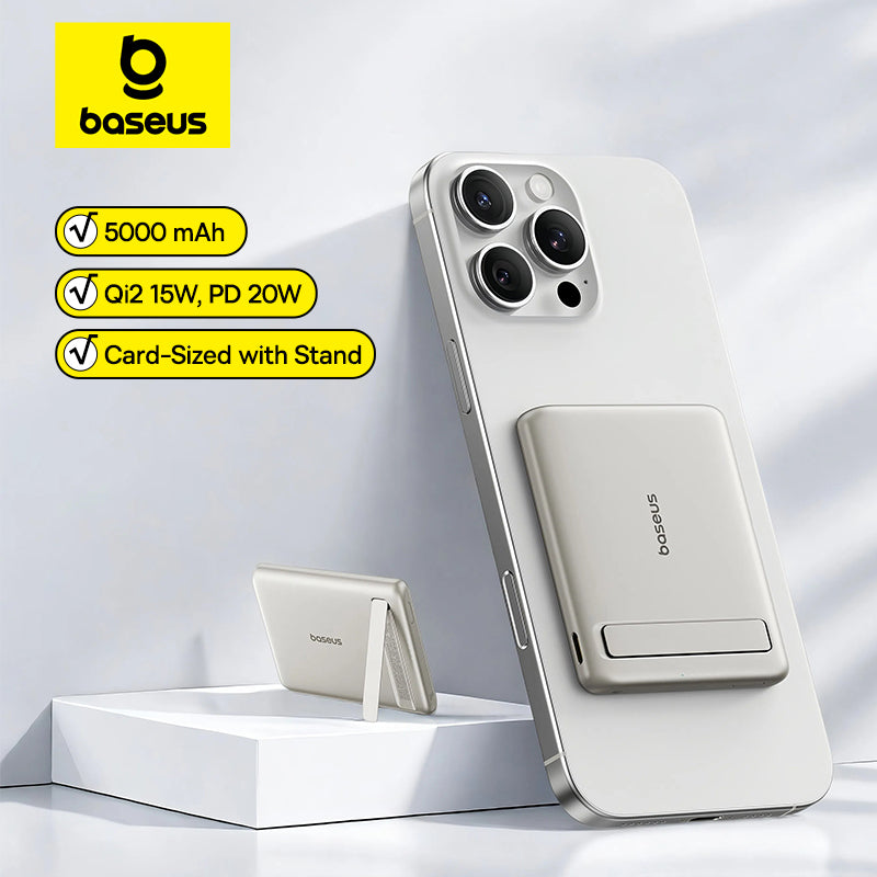 Magnetic Power Bank with Stand | 20W | 5000mAh